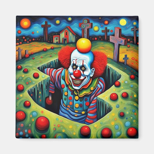 De Demon Clown ontstaat Magneet (Voorkant)