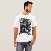De Demon Van Wellust En Begeerte Drie-eenheid Bees T-shirt (Voorkant volledig)