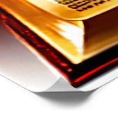 De demonische Bijbel | AI Art Poster (Hoek)