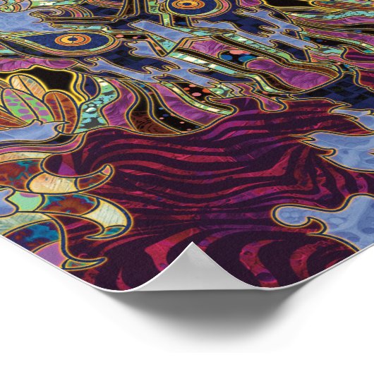 De demonische soldaat poster (Hoek)