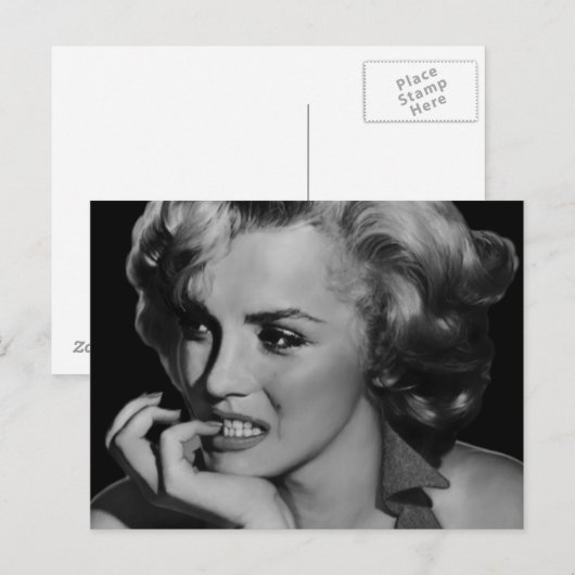 De denker briefkaart (Voorkant / Achterkant)