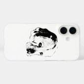De denker Case-Mate iPhone case (Achterkant (horizontaal))