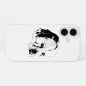 De denker iPhone 16 hoesje (Achterkant horizontaal)