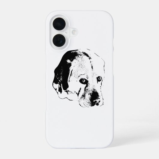 De denker iPhone 16 hoesje (Achterkant)