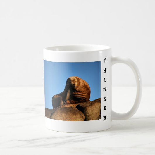 De denker koffiemok (Rechts)