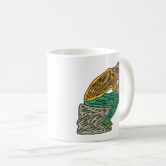 De denker koffiemok (Voorkant rechts)