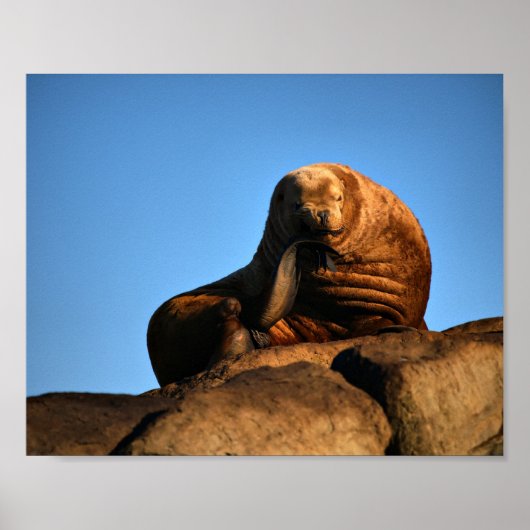 De Denker - Kunstprenten Poster (Voorkant)