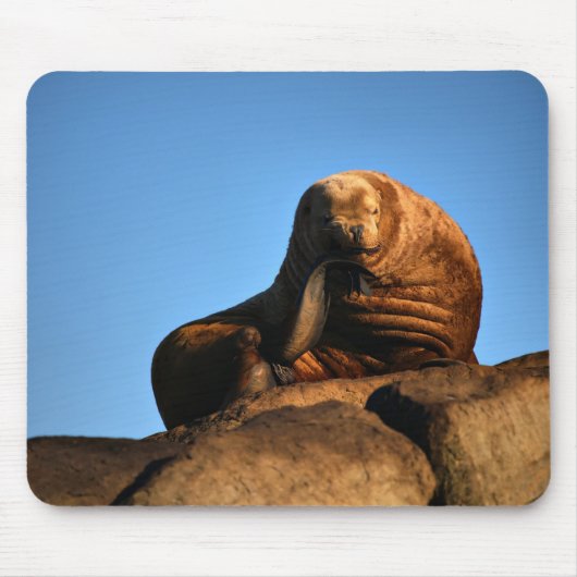 De denker muismat (Voorkant)