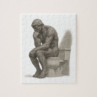 De Denker op de Troon Legpuzzel