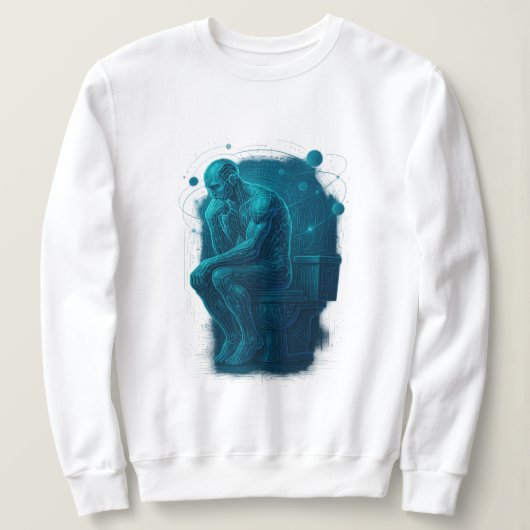 De Denker op de Troon Trui (Design voorkant)