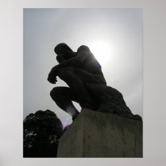 De denker poster