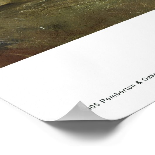 De denker poster (Hoek)