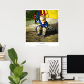 De denker poster (Thuiskantoor)