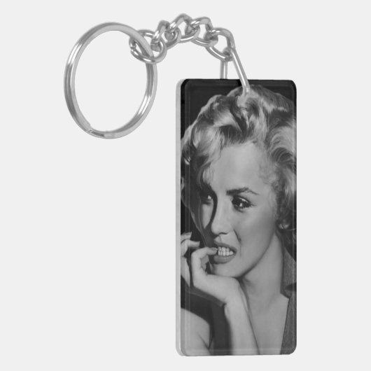 De denker sleutelhanger (Voorkant Links)