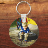 De denker sleutelhanger (Voorkant)