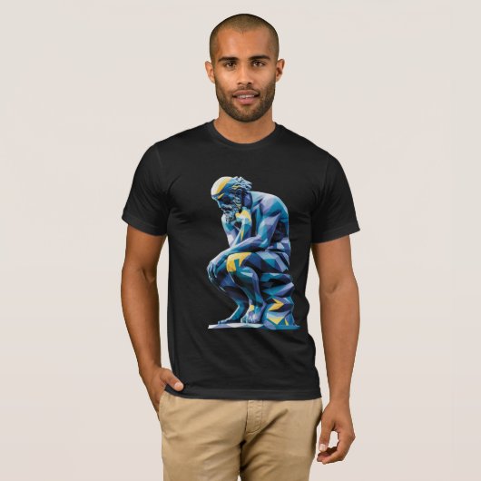 de DENKER T-shirt (Voorkant volledig)