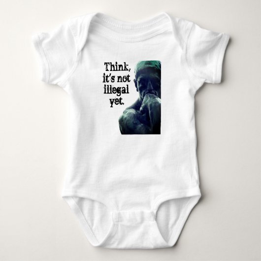 De denker t-shirt (Voorkant)