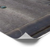 De denker van Auguste Rodin Poster (Hoek)