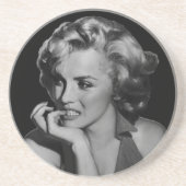 De denker zandsteen onderzetter (Voorkant)