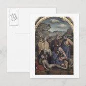 De depositie (olie op canvas) briefkaart (Voorkant / Achterkant)