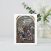 De depositie (olie op canvas) briefkaart (Staand voorkant)