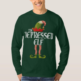 de depressieve elf t-shirt