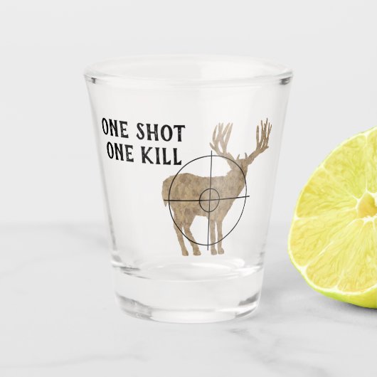 De Der Hunting One Shot One Kill Glas (Voorkant)