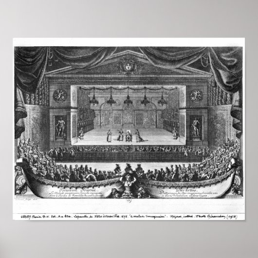 De derde dag "La Malade Imaginaire" Poster (Voorkant)