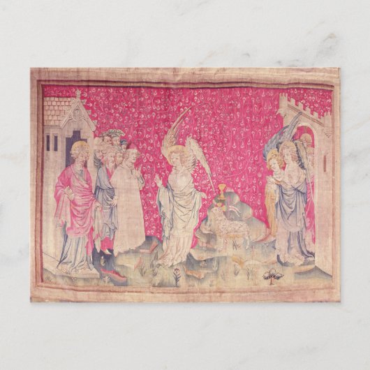 De derde engel en de Lamb Briefkaart (Voorkant)