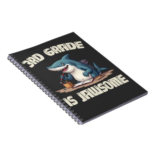 De derde graad is Jawsome Notitieboek (Rechterzijde)