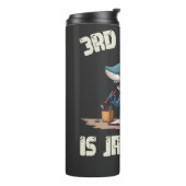 De derde graad is Jawsome Thermosbeker (Gedraaid links)