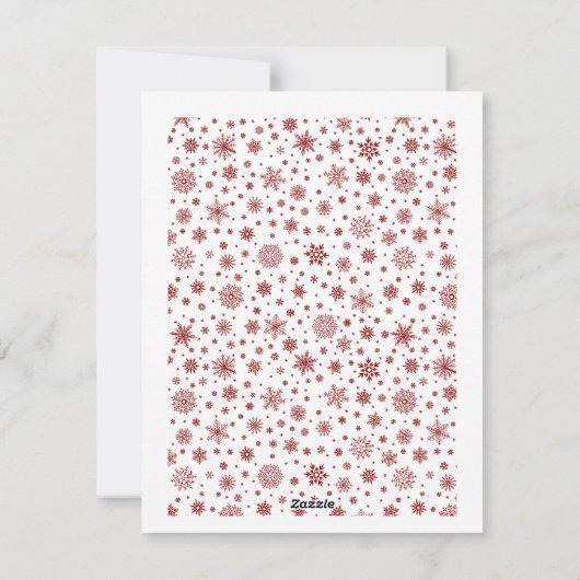 De derde keer is de charme | 2022 Funny Holiday Fo Feestdagenkaart (Achterkant)