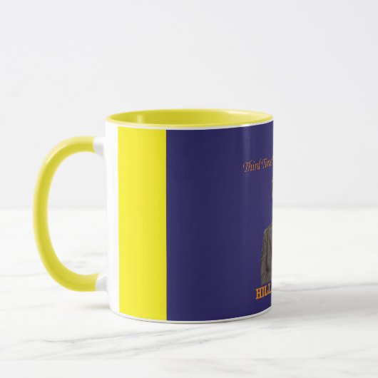 De derde keer is de charme mok (Links)