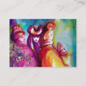 DE DERDE MASK / Costume Designer , theaterartiest Visitekaartje (Achterkant)