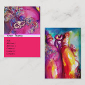 DE DERDE MASK / Costume Designer , theaterartiest Visitekaartje (Voorkant / Achterkant)