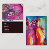 DE DERDE MASK / Costume Designer , theaterartiest Visitekaartje (Voorkant / Achterkant)