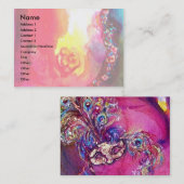 DE DERDE MASK / Costume Designer , theaterartiest Visitekaartje (Voorkant / Achterkant)