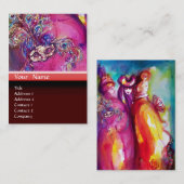 DE DERDE MASK / Costume Designer , theaterartiest Visitekaartje (Voorkant / Achterkant)