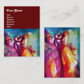 DE DERDE MASK / Costume Designer , theaterartiest Visitekaartje (Voorkant / Achterkant)