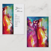 DE DERDE MASK / Costume Designer , theaterartiest Visitekaartje (Voorkant / Achterkant)