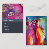 DE DERDE MASK / Costume Designer , theaterartiest Visitekaartje (Voorkant / Achterkant)