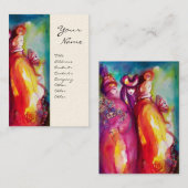 DE DERDE MASK / Costume Designer , theaterartiest Visitekaartje (Voorkant / Achterkant)