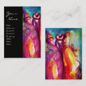 DE DERDE MASK / Costume Designer , theaterartiest Visitekaartje (Voorkant / Achterkant)