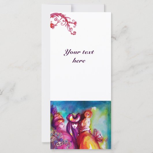 DE DERDE MASK-kostudeontwerper, theaterartiest (Achterkant)