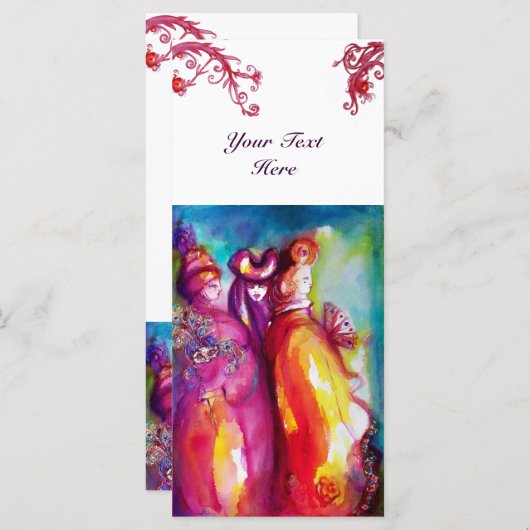 DE DERDE MASK-kostudeontwerper, theaterartiest (Voorkant / Achterkant)