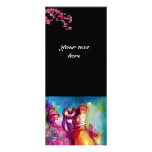 DE DERDE MASK-kostudeontwerper, theaterartiest Reclamekaart (Achterkant)