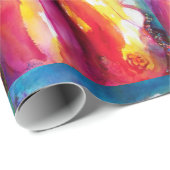 DE DERDE MASKBAL/Venetiaanse Carnival Masquerade B Cadeaupapier (Rol Hoek)