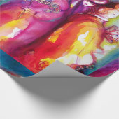 DE DERDE MASKBAL/Venetiaanse Carnival Masquerade B Cadeaupapier (Hoek)