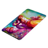 DE DERDE MASKBAL/Venetiaanse Carnival Masquerade B Magneet (Linkerzijde)