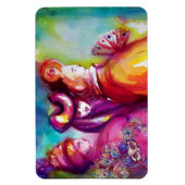 DE DERDE MASKBAL/Venetiaanse Carnival Masquerade B Magneet (Verticaal)